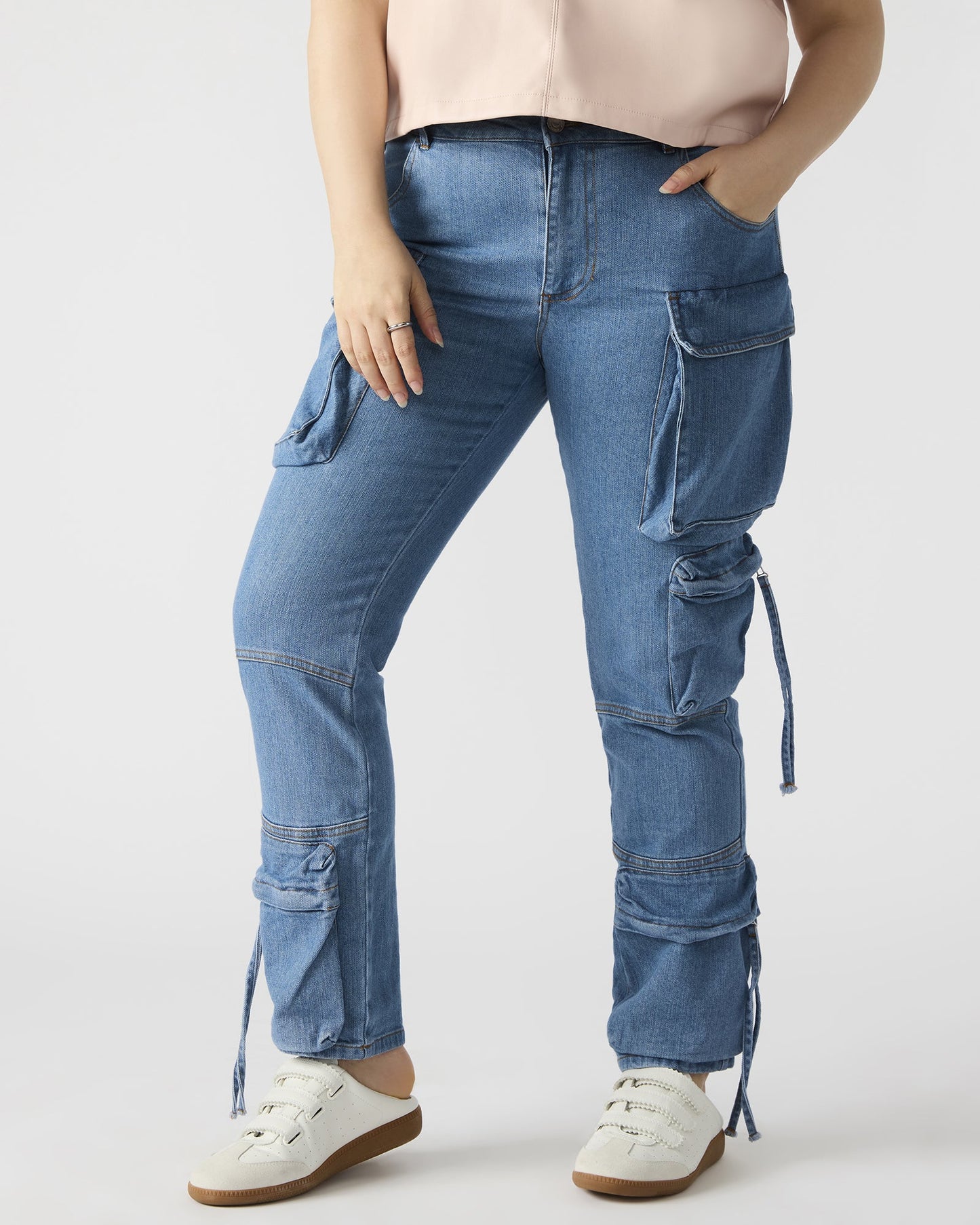 SKINNY DUO DENIM PANT