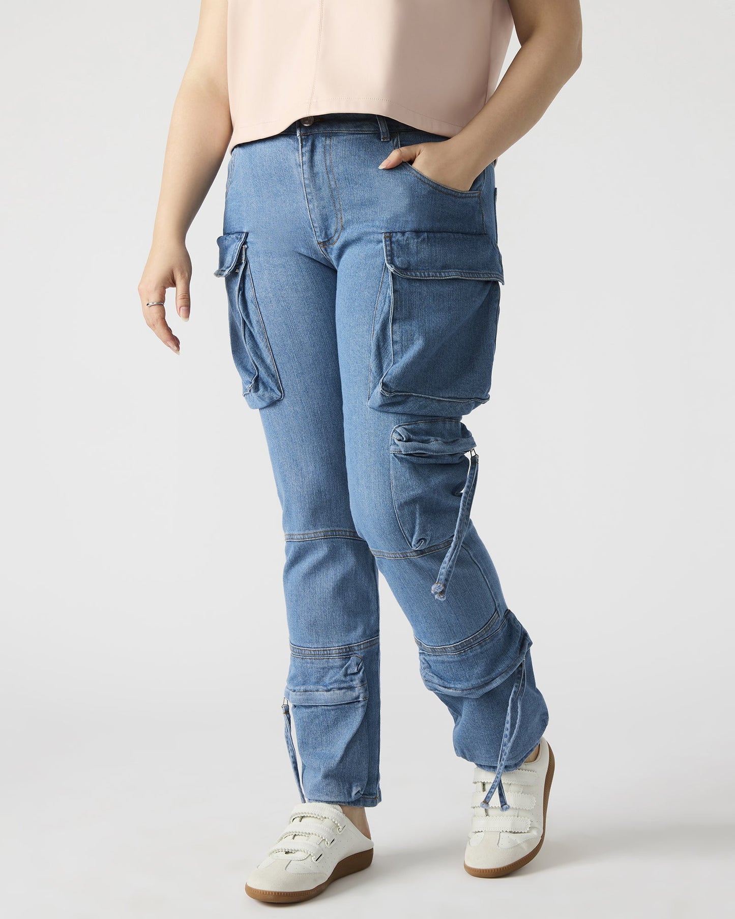 SKINNY DUO DENIM PANT
